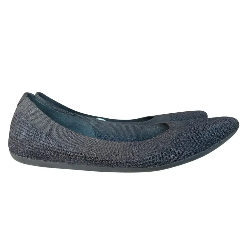 All Birds Tree Breezer Natural Mesh Ballet Flats Minimalist Comfort size 10